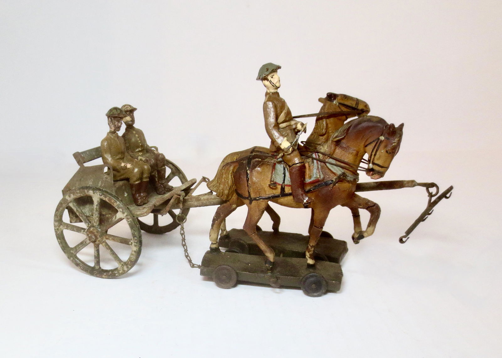 Elastolin 70mm Horse Drawn Limber (1 of 1)