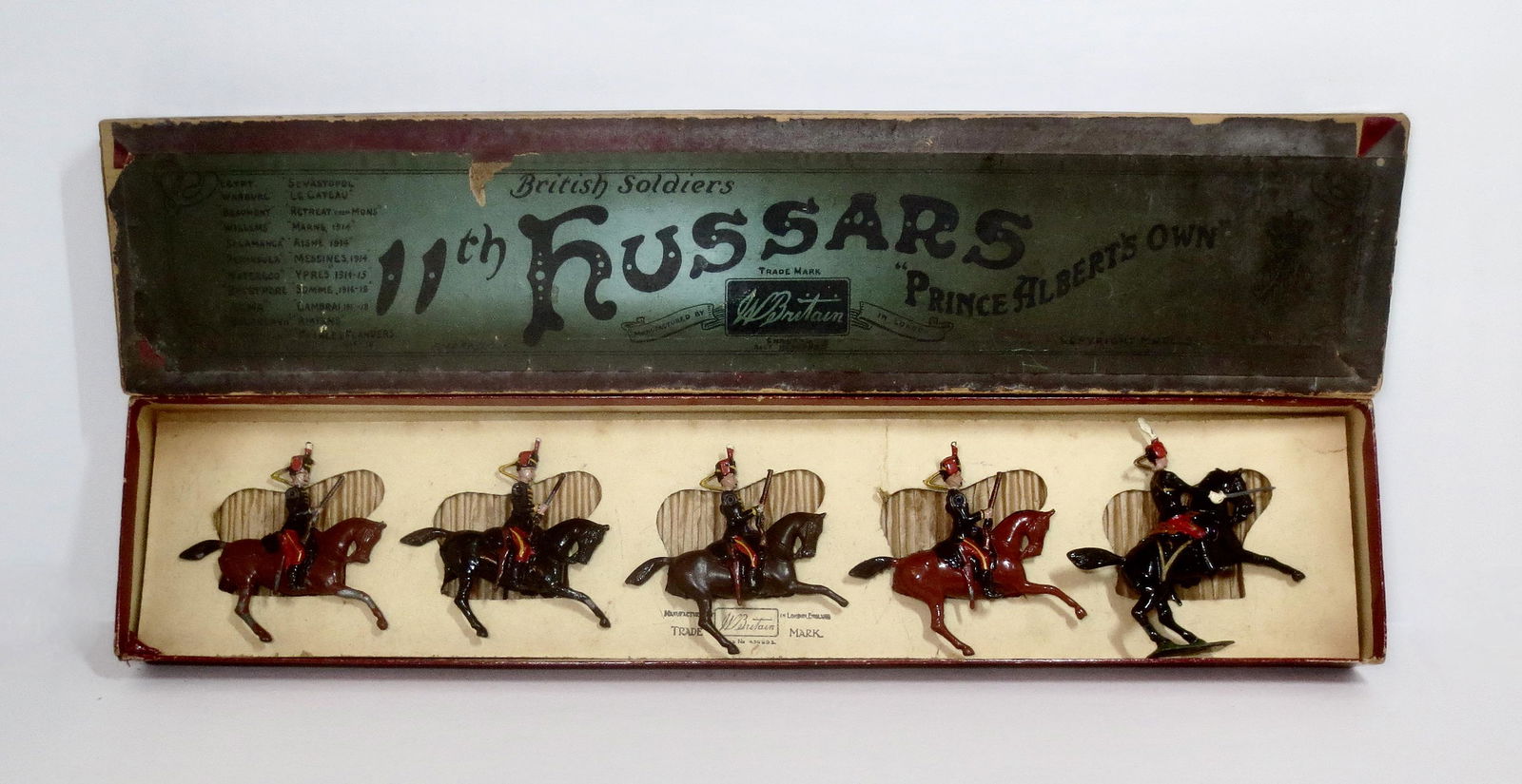 Britains #12 11th Hussars Prince Albert's Own (1 of 1)