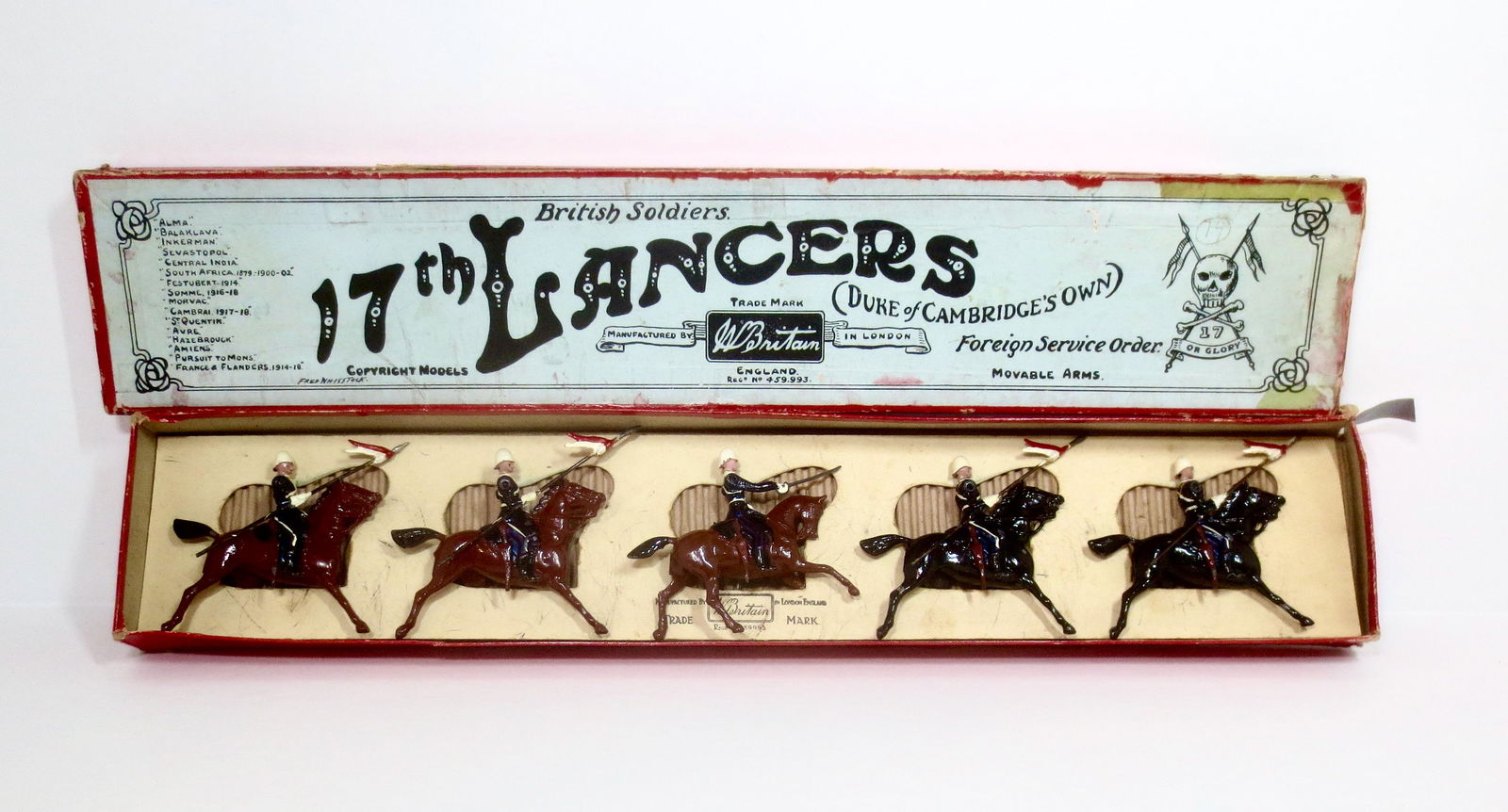 Britains #81 17th Lancers (1 of 1)