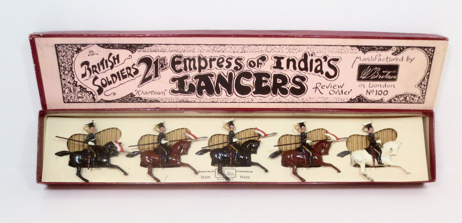 Britains #100 21st Empress of India's Lancers (1 of 1)