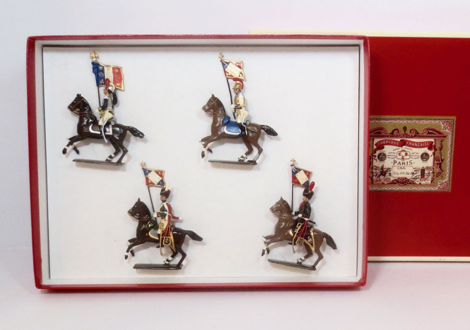 Mignot French Cavalry With Standards (1 of 1)