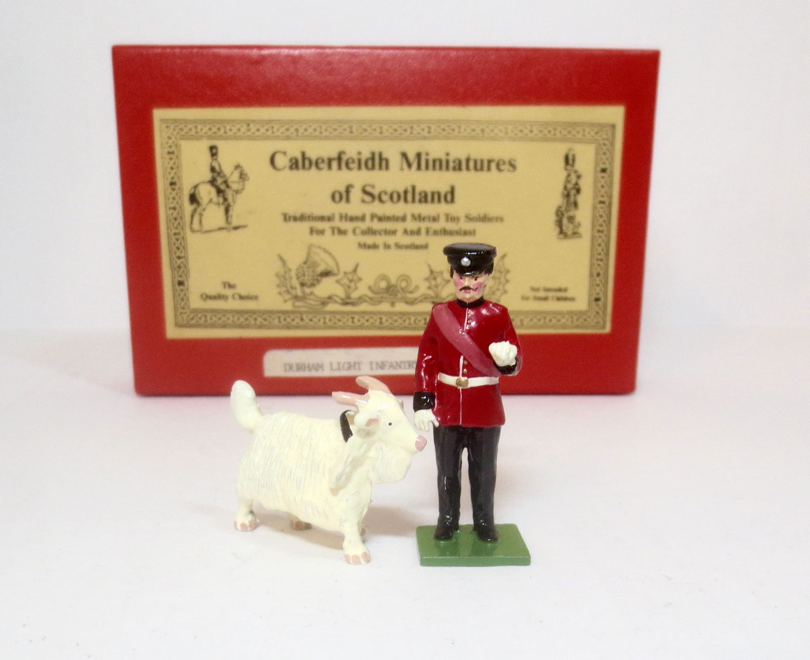 Caberfeidh Durham Light Infantry & Mascot (1 of 1)