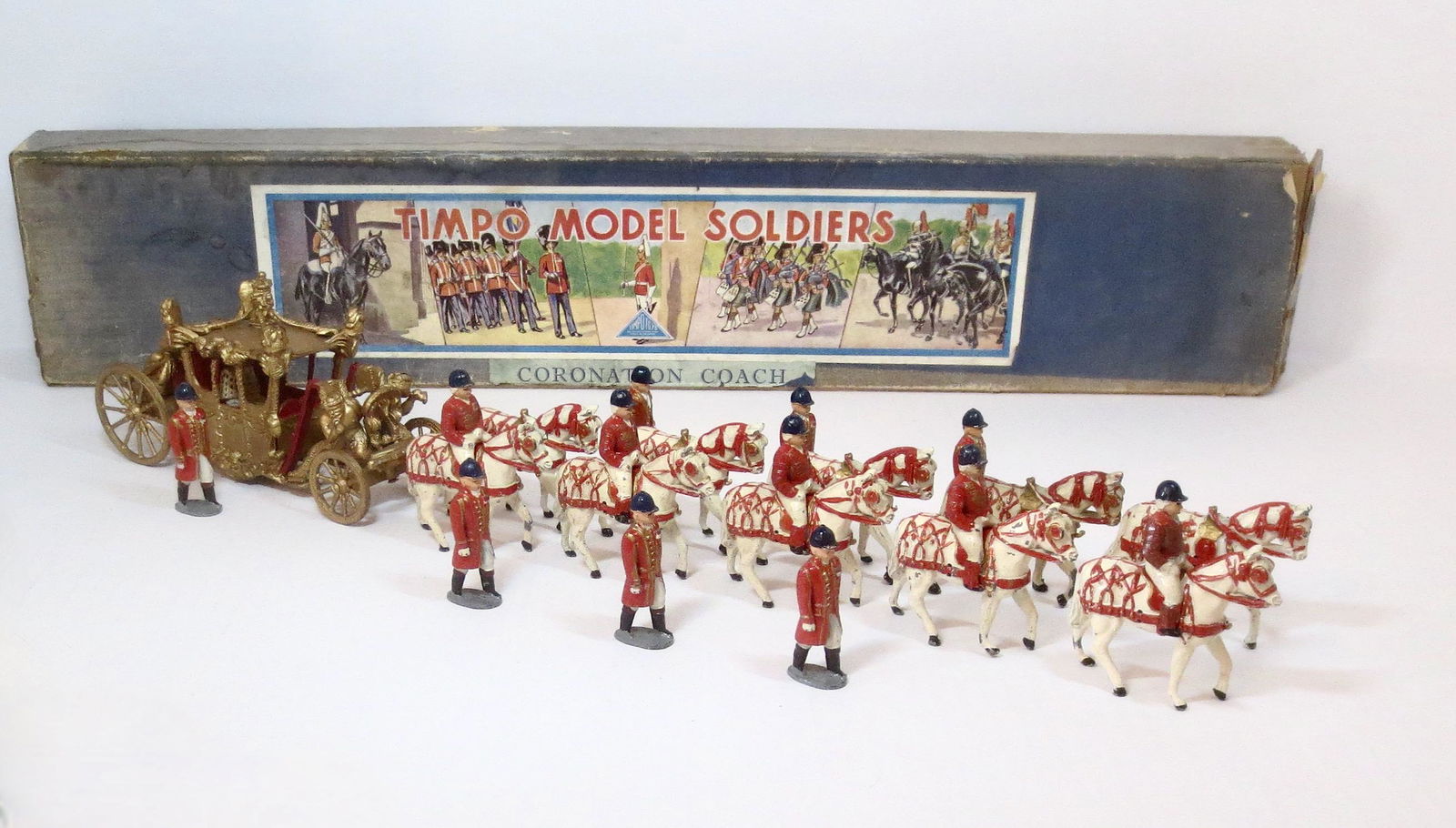 Timpo RARE Coronation Coach Boxed Set (1 of 1)