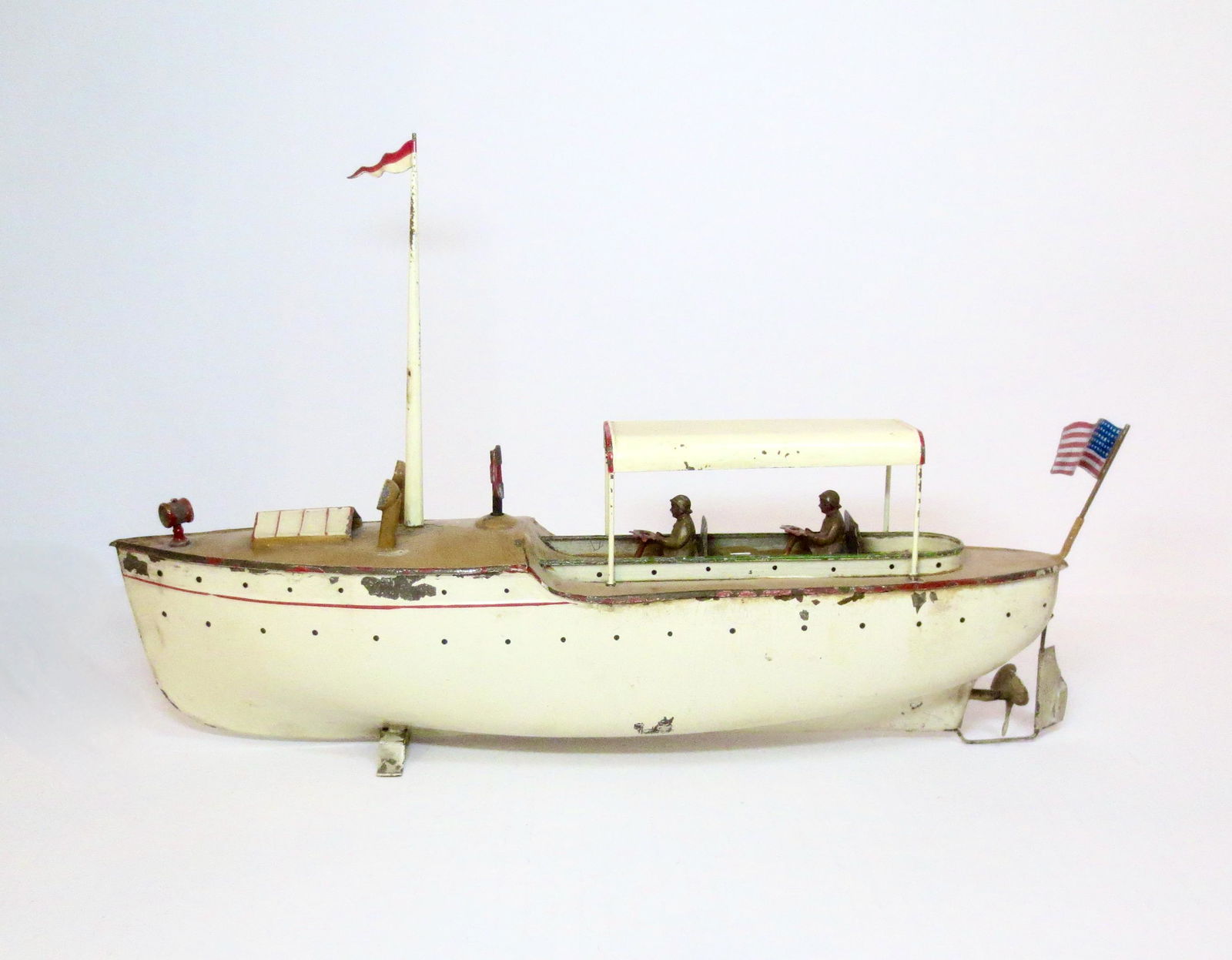 RARE Fleischmann or Similar Vintage Tin Ship (1 of 3)