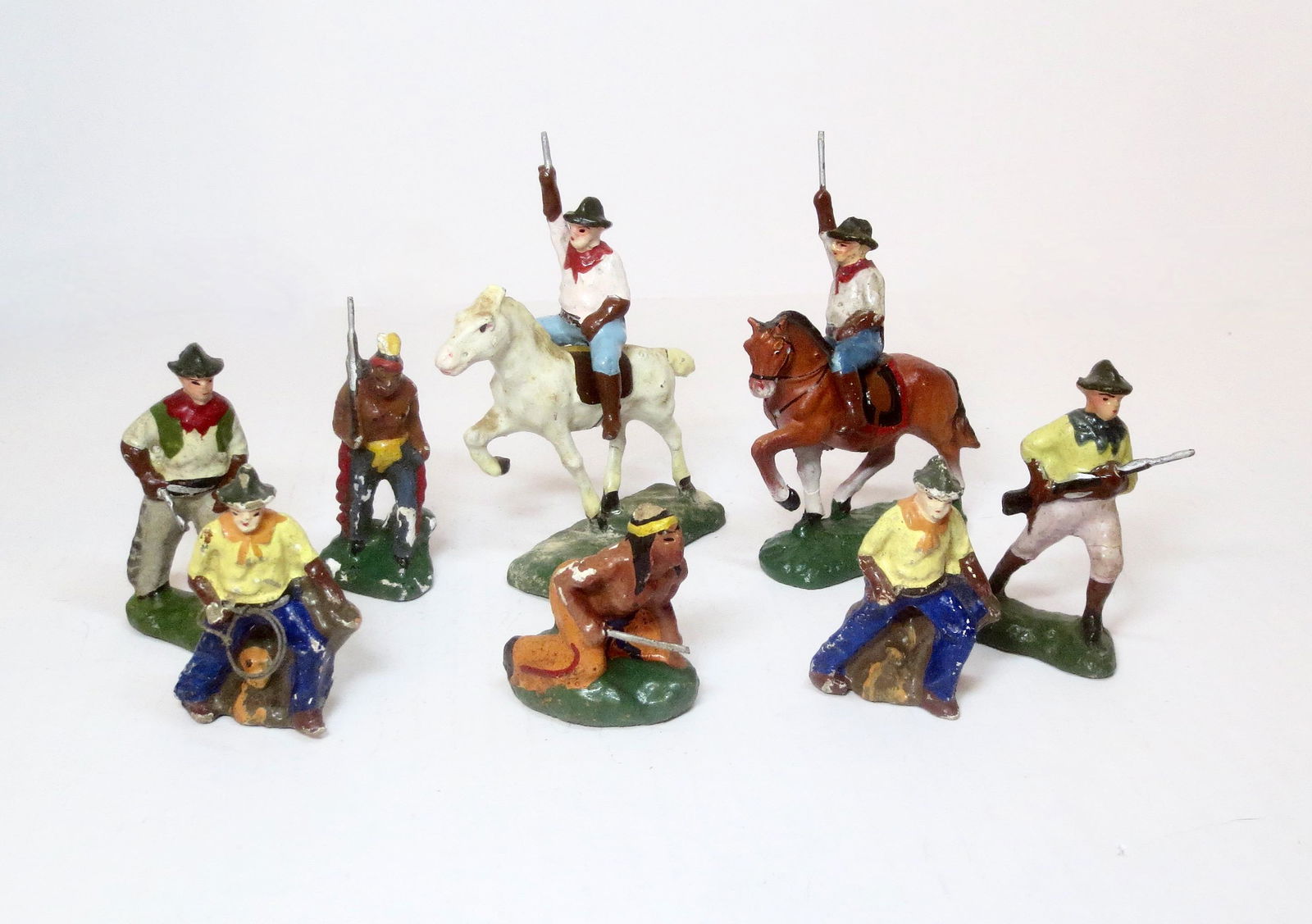 Japanese Composition Wild West Figures (1 of 1)