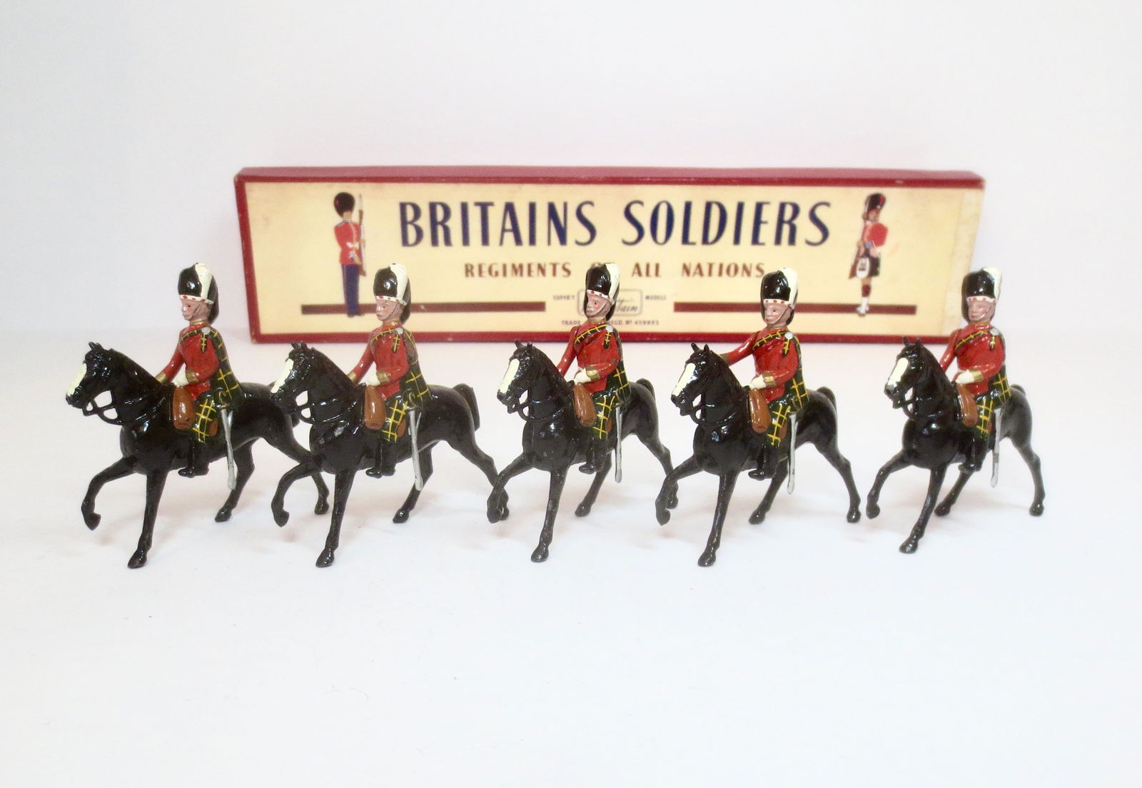 Britains From #2168 Mounted Gordon Highlanders (1 of 1)