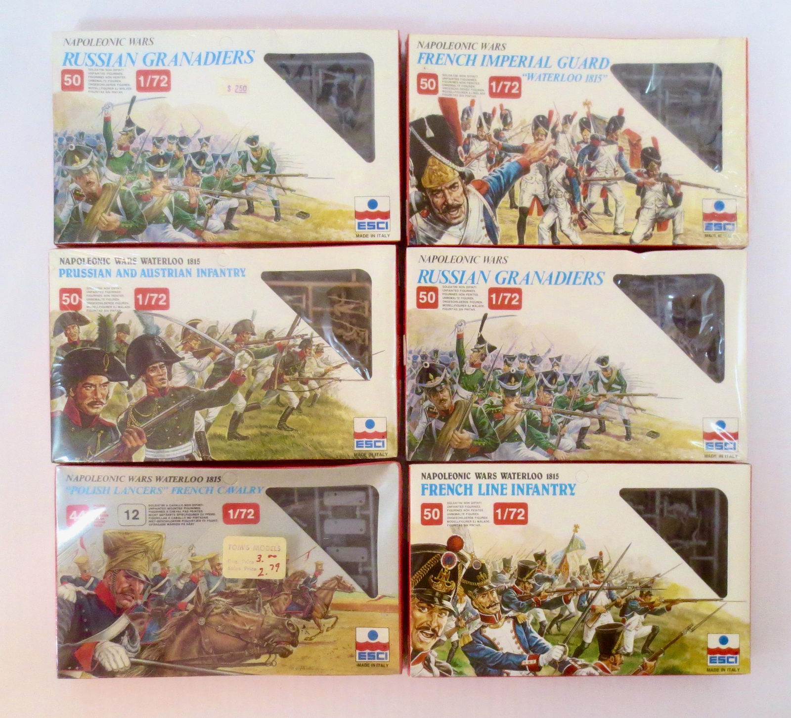 ESCI Napoleonic Wars Plastic Model Sets (1 of 1)