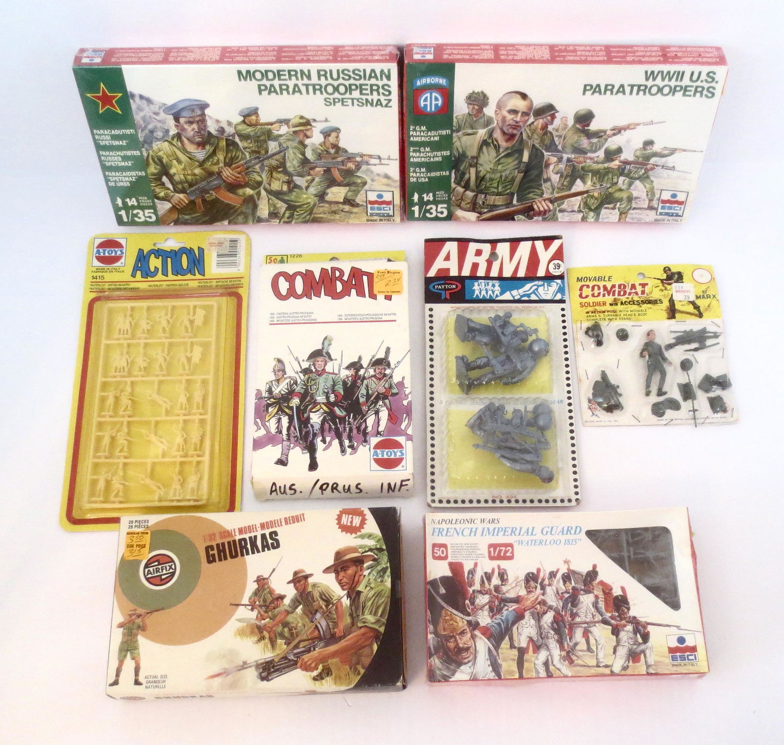 Assorted Plastic Models & Figure Sets (1 of 1)