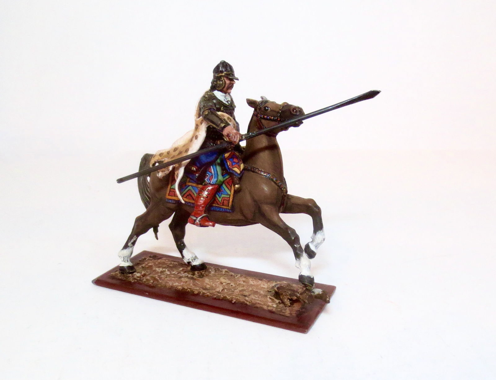 Military Model Mounted Cavalryman With Lance (1 of 1)