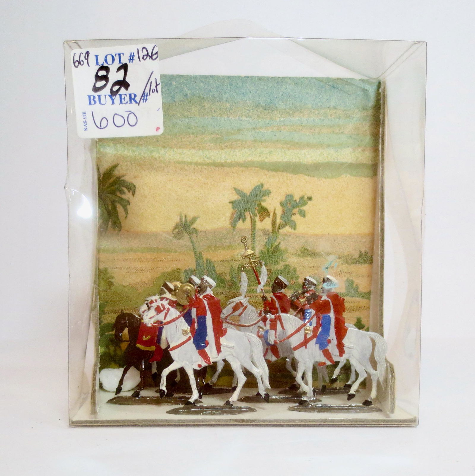 Mignot 40mm Spahis With Decorative Backing (1 of 1)