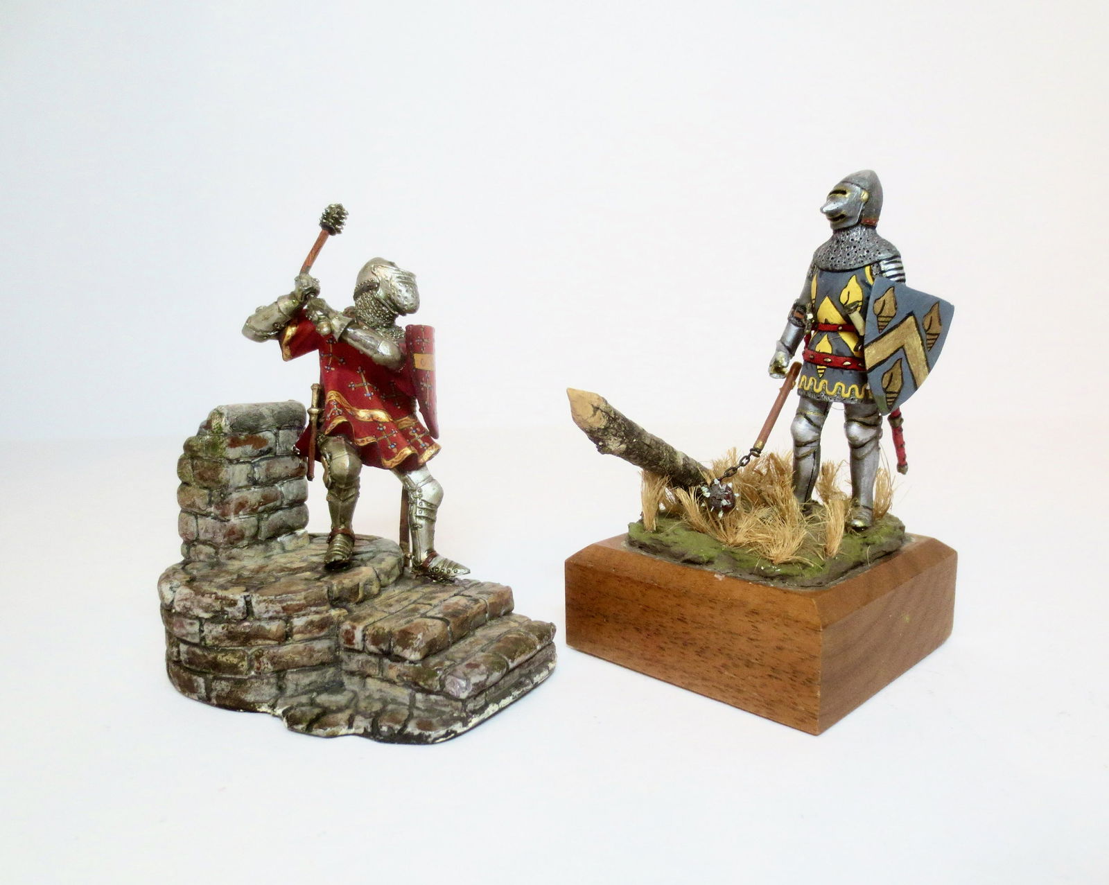 Military Models Medieval Knights In Combat (1 of 1)