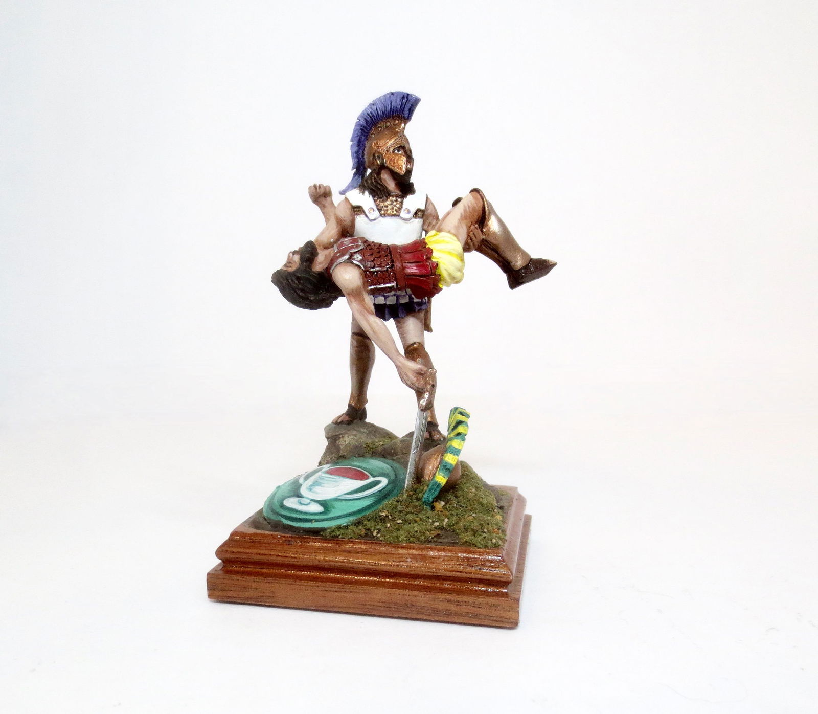 Military Model "Leonidas With Fallen" (1 of 1)