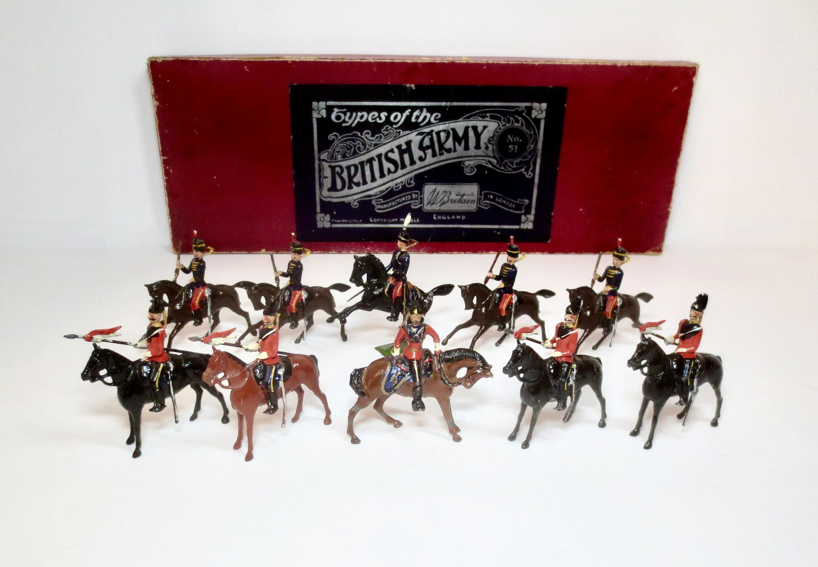 Britains #51 British Army Display Set (1 of 1)