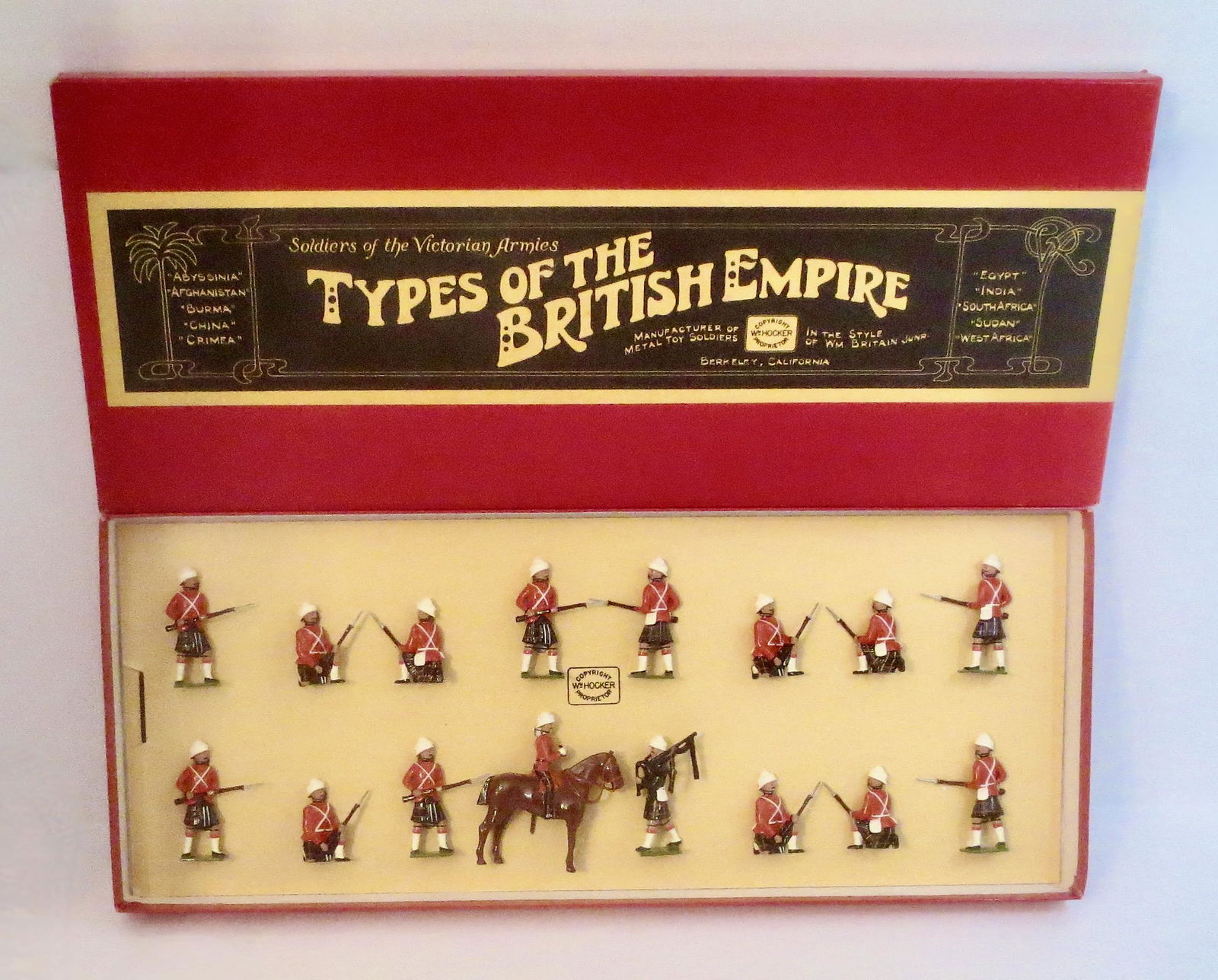 Wm. Hocker #29 Cameron Highlanders Display Set (1 of 1)