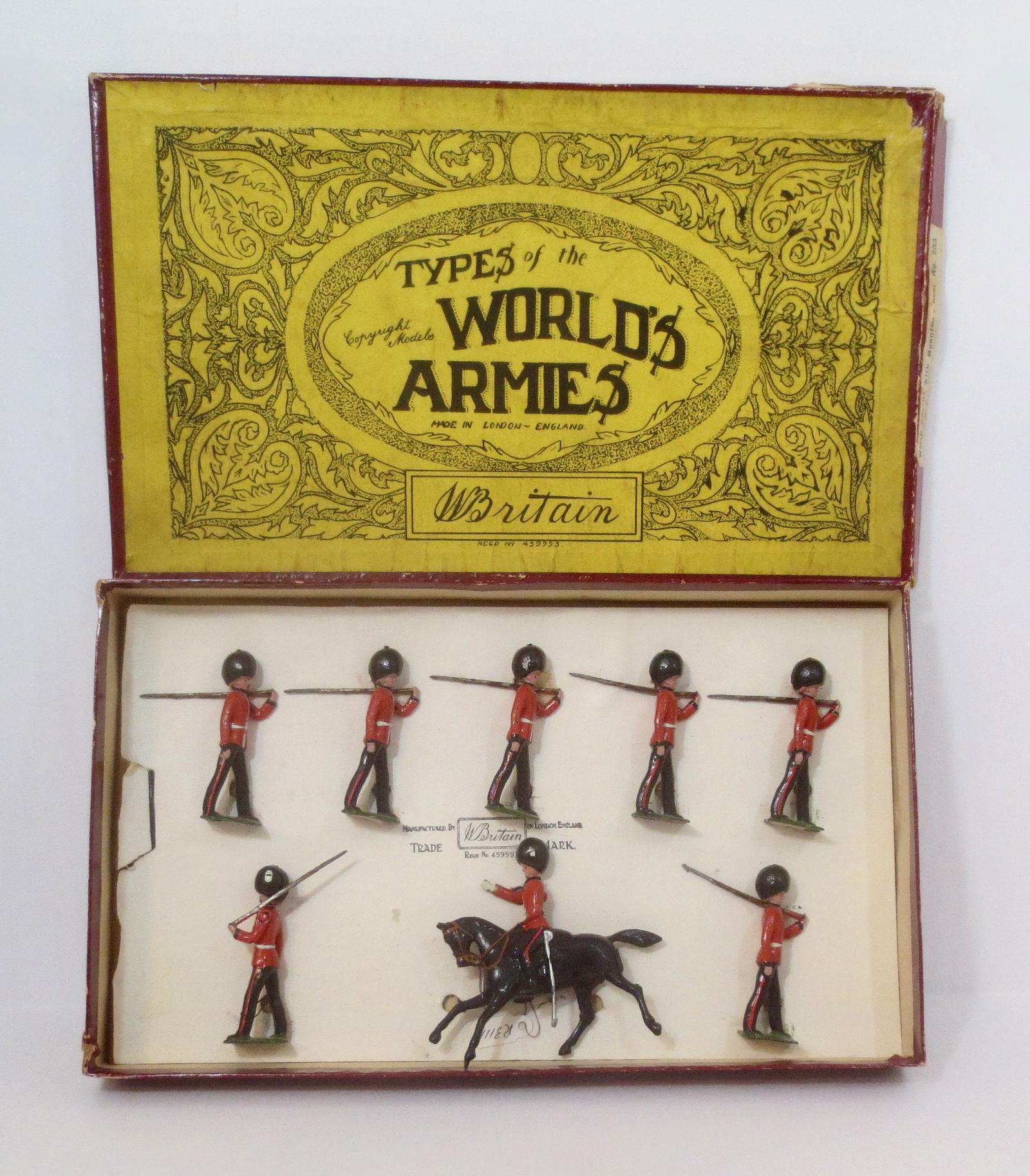 Britains #253 Welsh Guards With Mounted Officer (1 of 1)