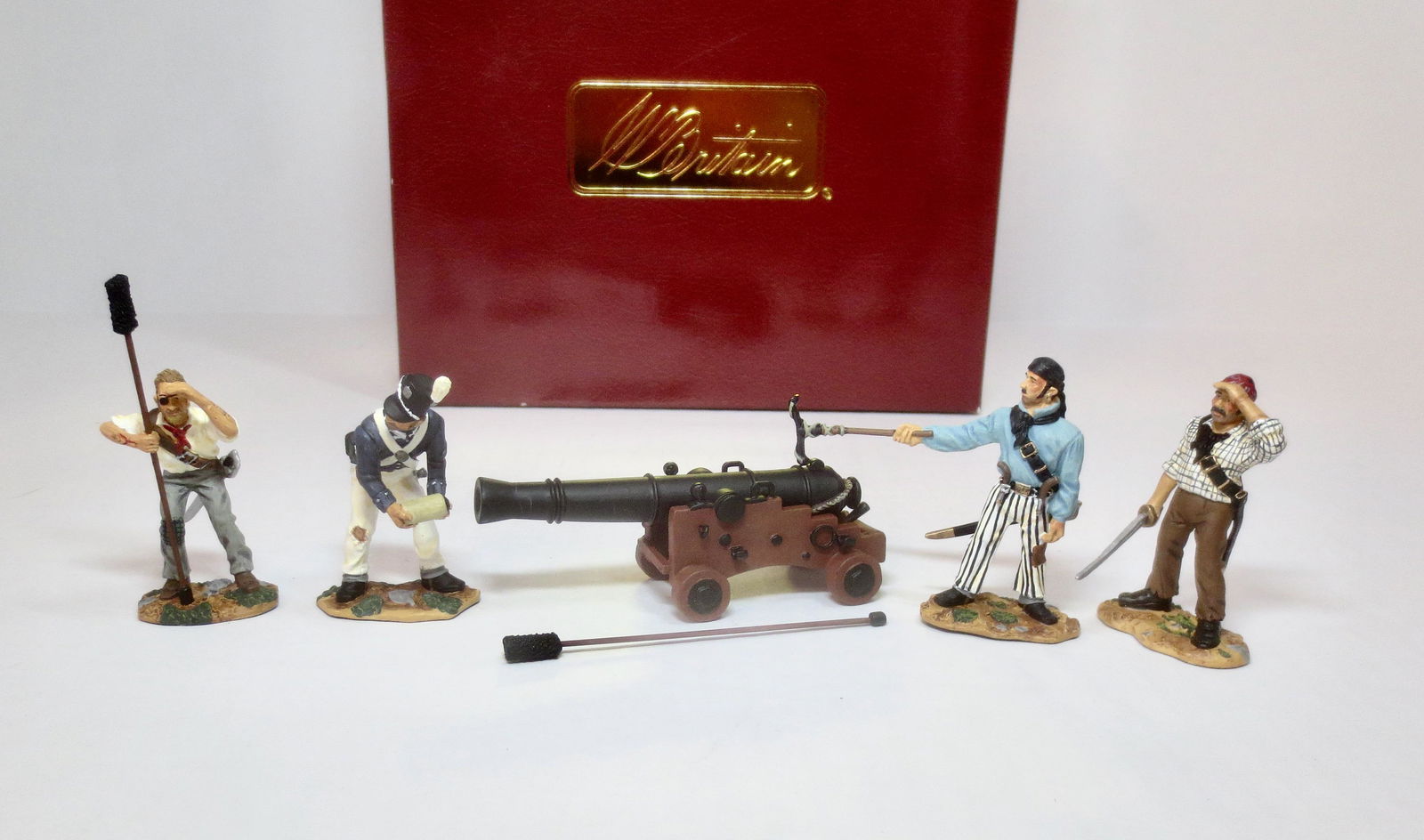 Britains #17519 Cannon & Pirate Crew (1 of 1)