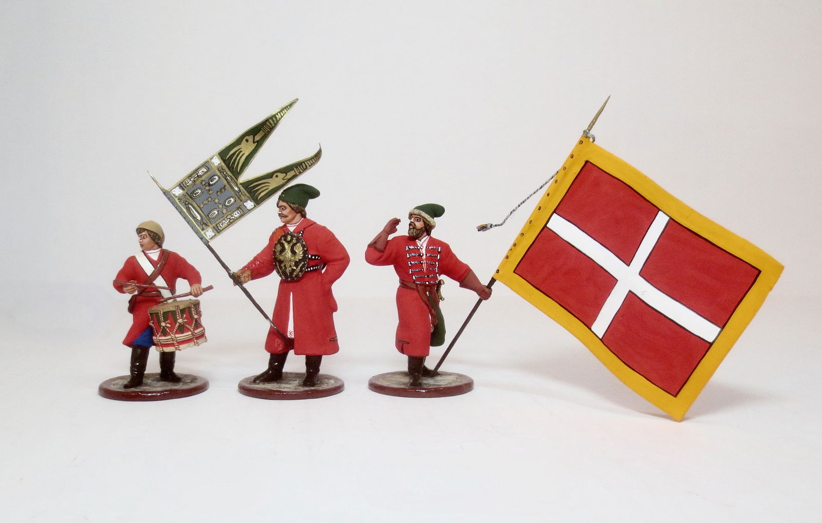 Russian Boyars With Drummer And Standards (1 of 1)