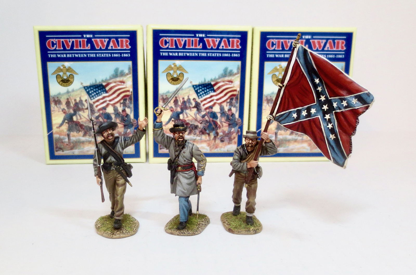 First Legion Confederate Infantry Figures (1 of 1)