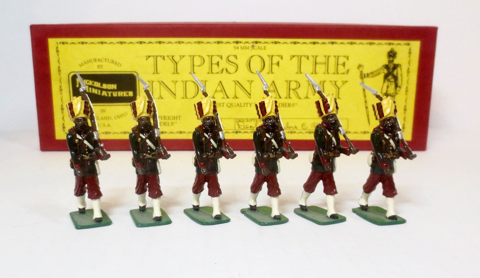 Nickolson Miniatures #I2 Indian Army Irregulars (1 of 1)