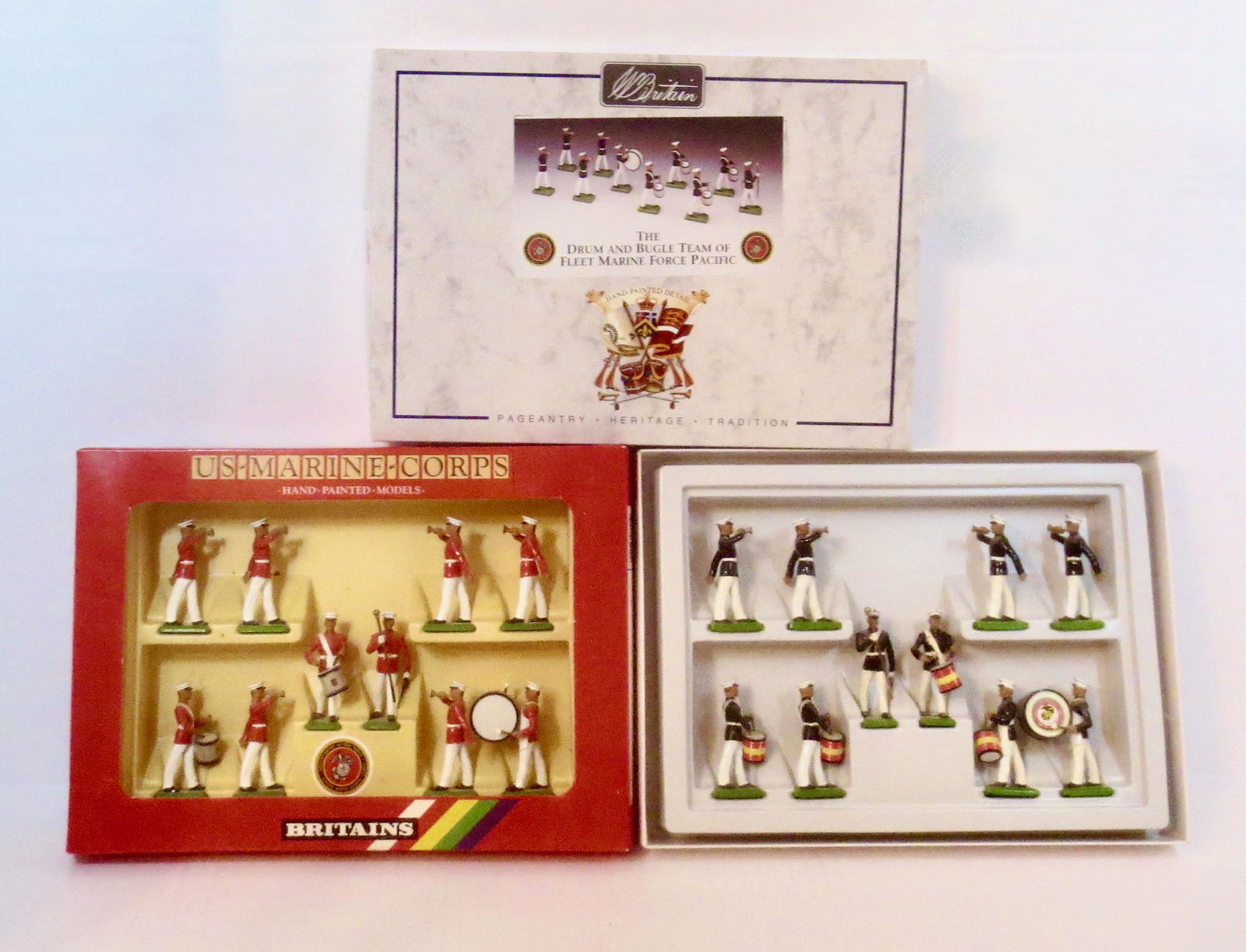 Britains #7305 & #5799 U.S. Marine Corps (1 of 1)