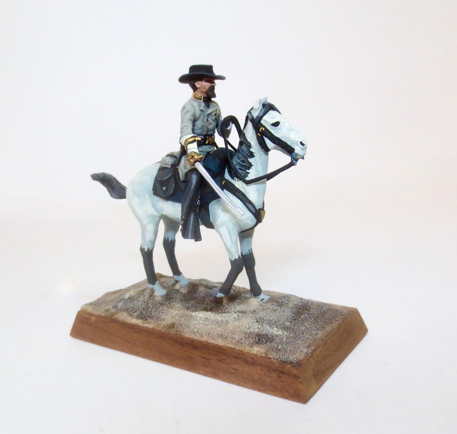 Stadden Mounted Confederate Cavalry Officer (1 of 1)