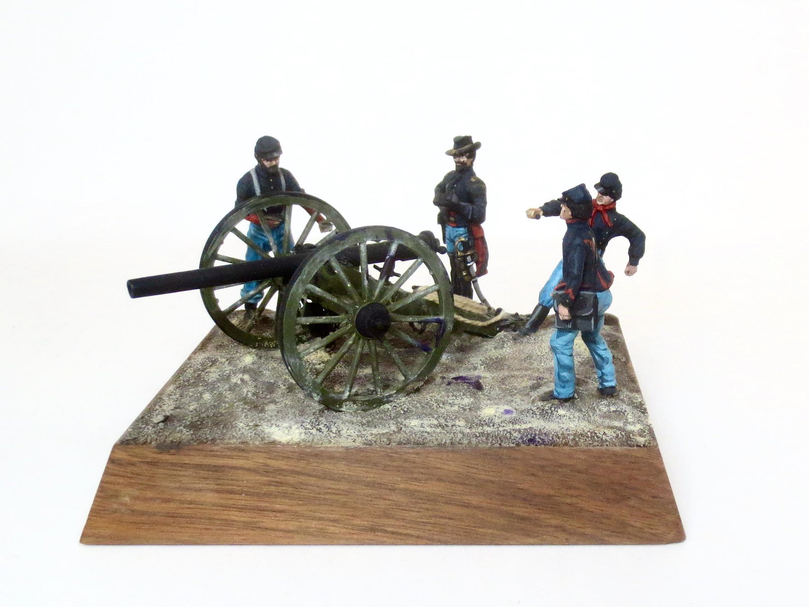 Stadden Union Artillery Vignette: The American Civil War. 54mm scale. Near mint condition. No box.