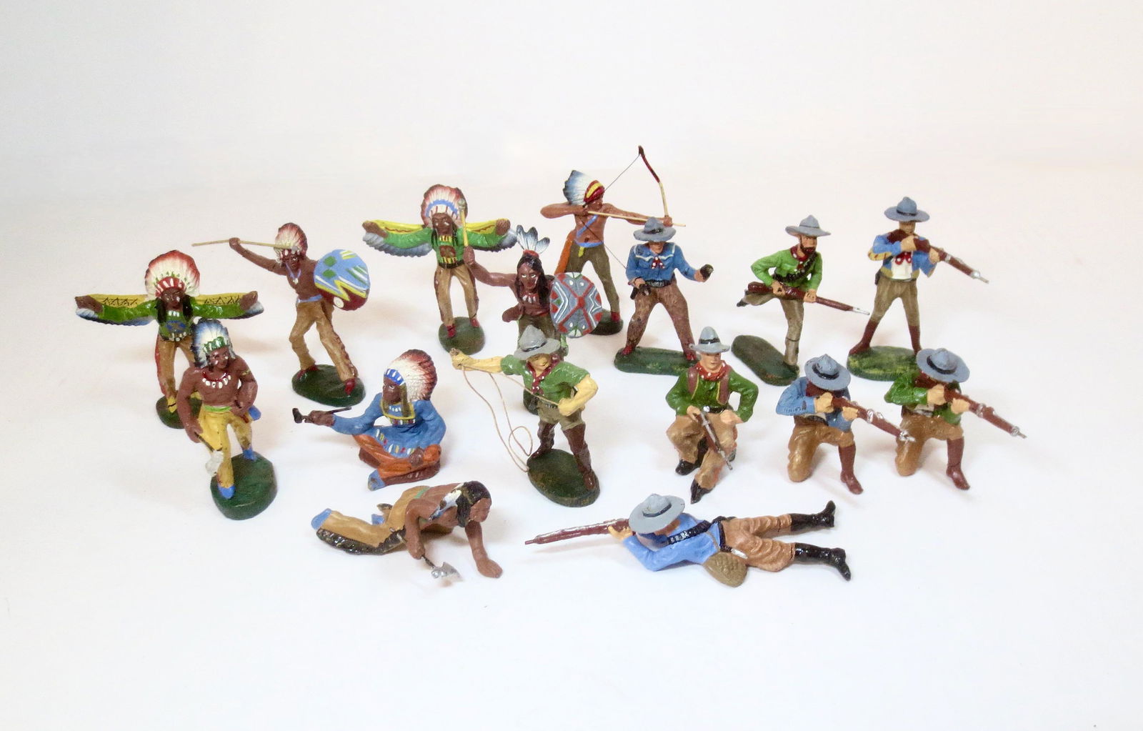 Elastolin Composition Cowboys & Indians (1 of 1)