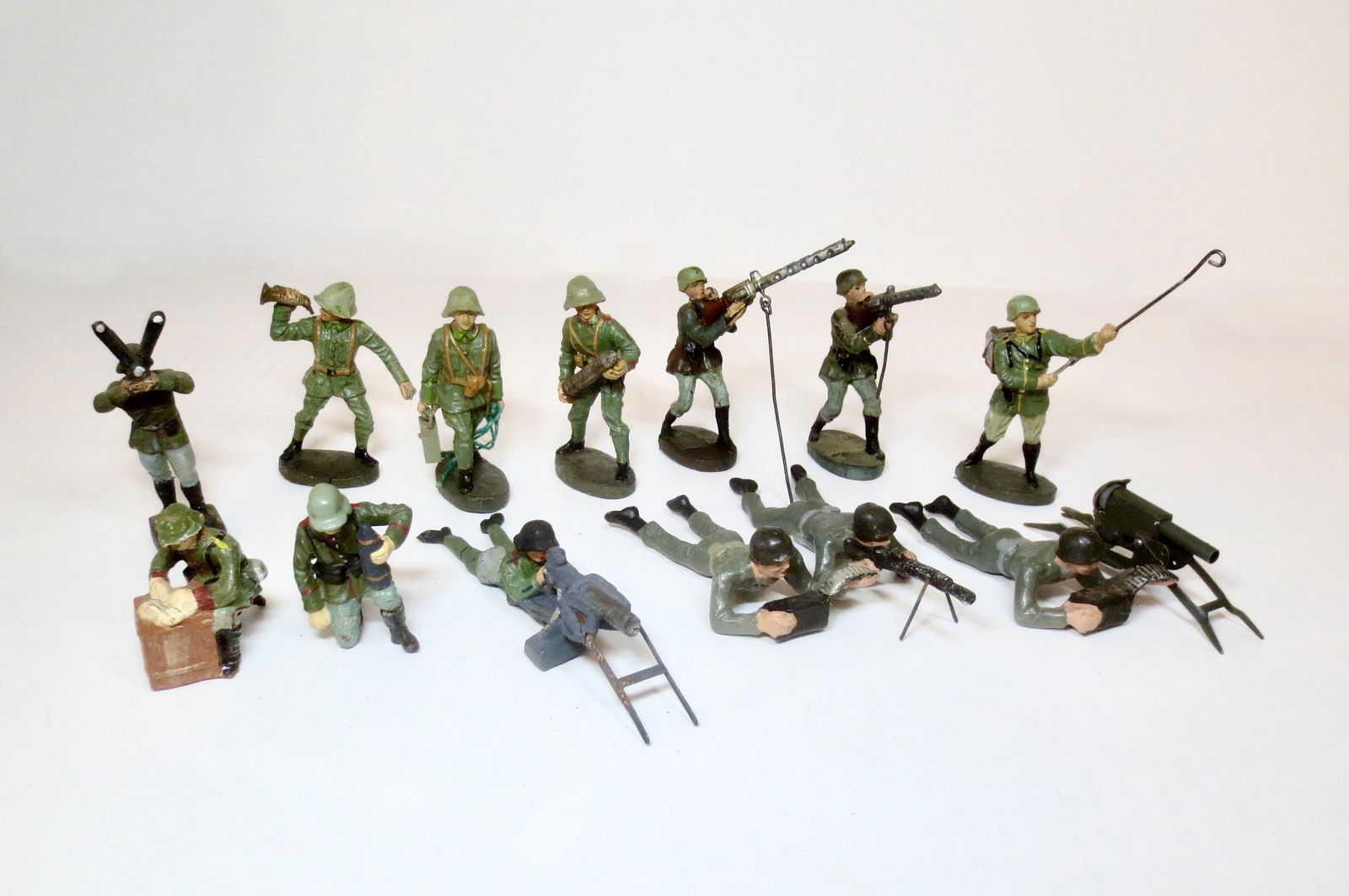 Elastolin WWII German Infantry Assortment (1 of 1)