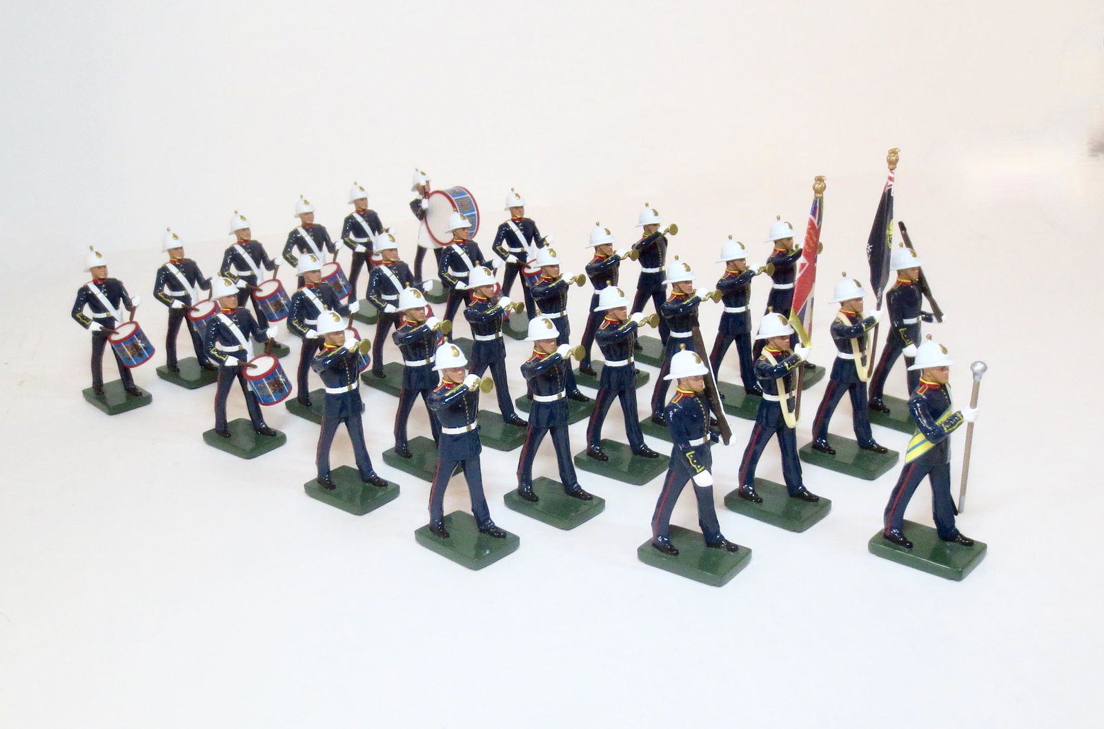 Britains Metal Models Royal Marines Band (1 of 1)