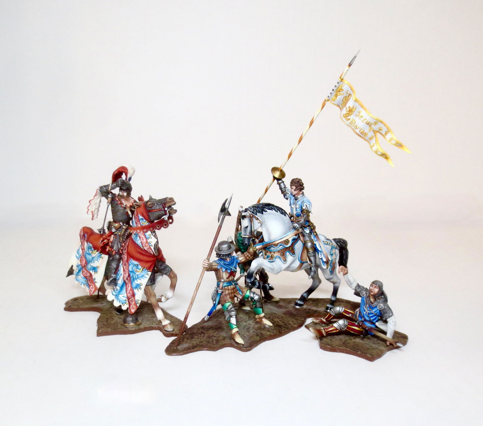 St. Petersburg Mounted Joan Of Arc With Oriflamme (1 of 1)