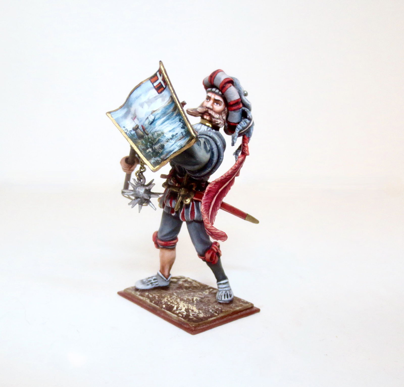 St. Petersburg German Landsknecht Warrior (1 of 1)