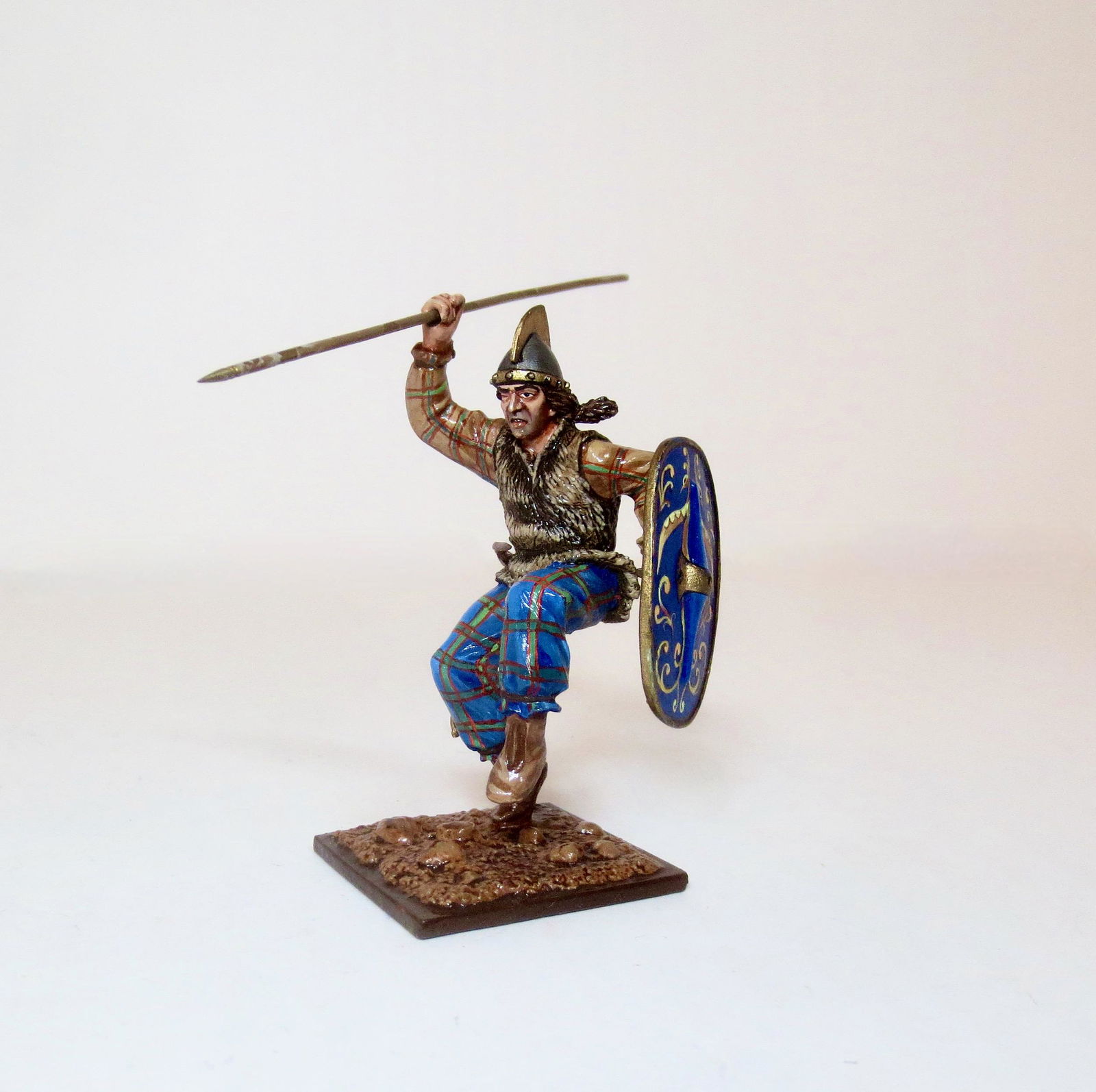 St. Petersburg Barbarian Charging With Spear (1 of 1)