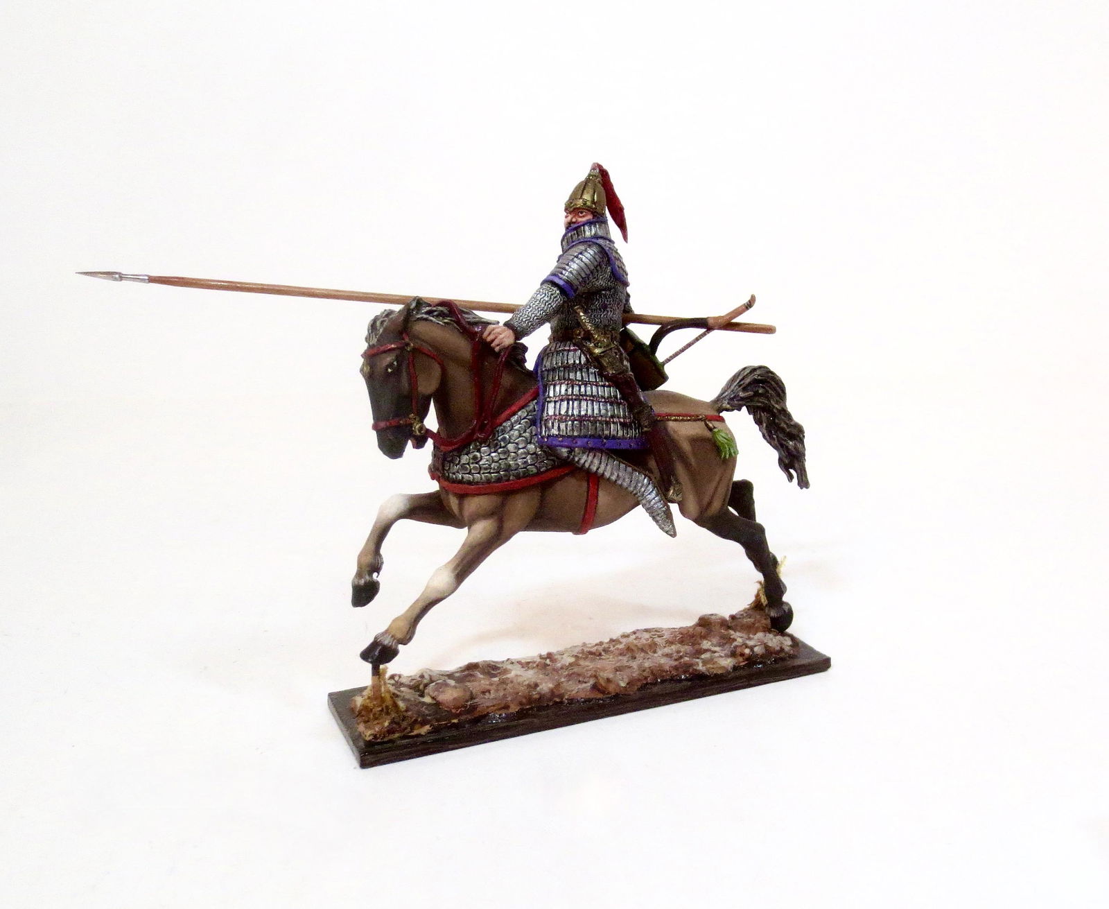 St. Petersburg Mounted Hun Cavalry Figure (1 of 1)