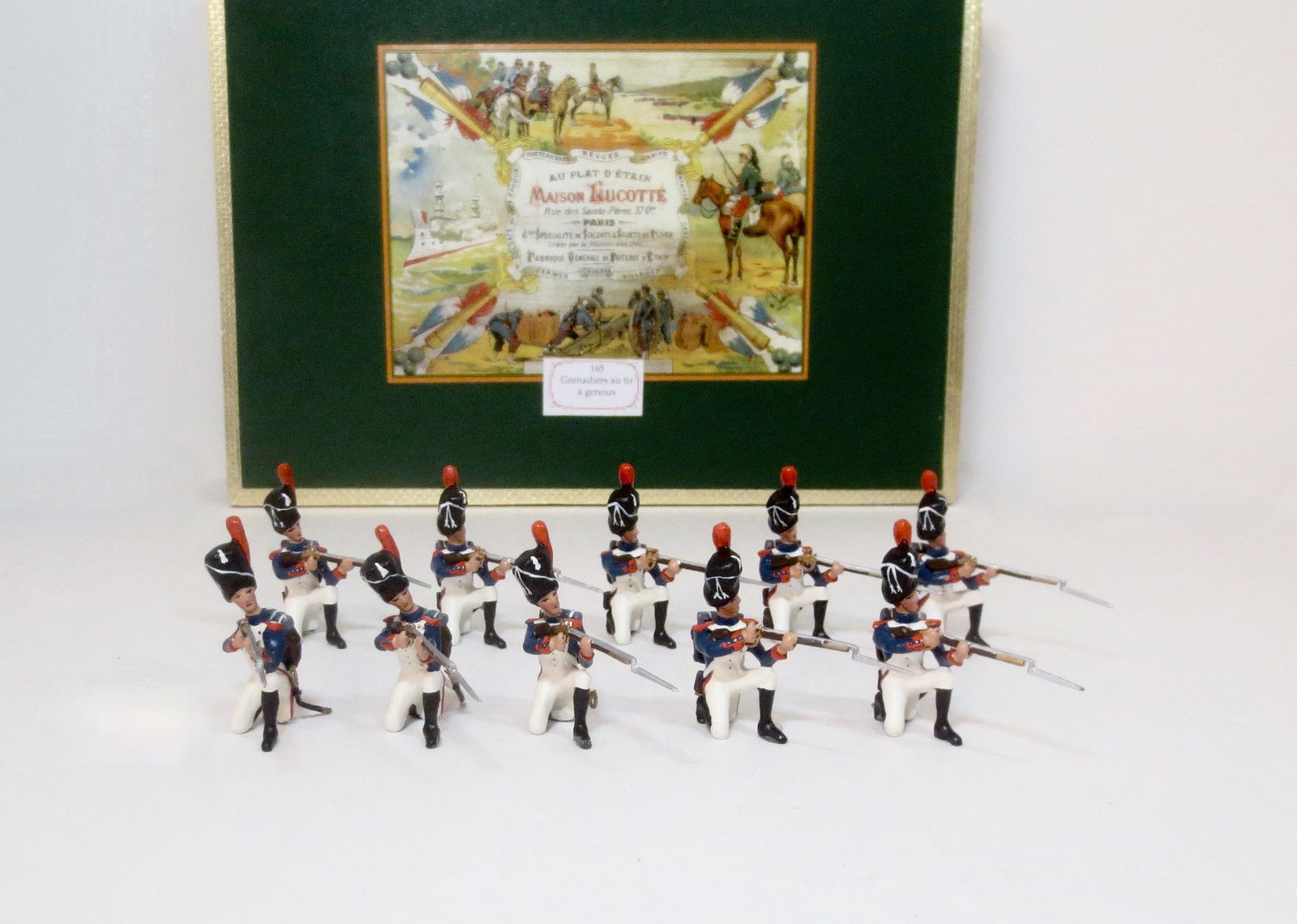 Lucotte #165 Grenadiers Au Tir A Genoux (1 of 1)