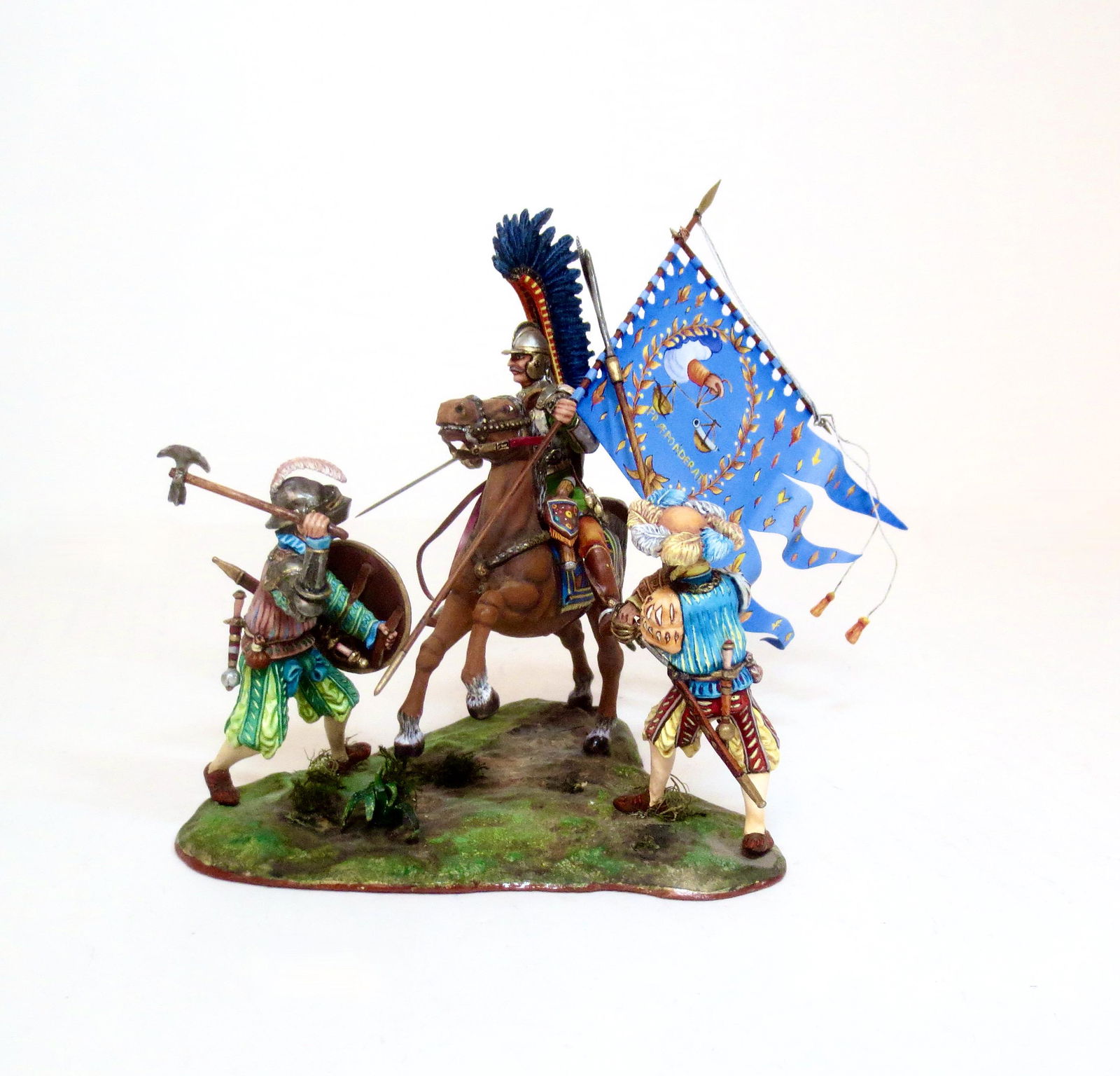 St. Petersburg Winged Hussar In Battle (1 of 2)