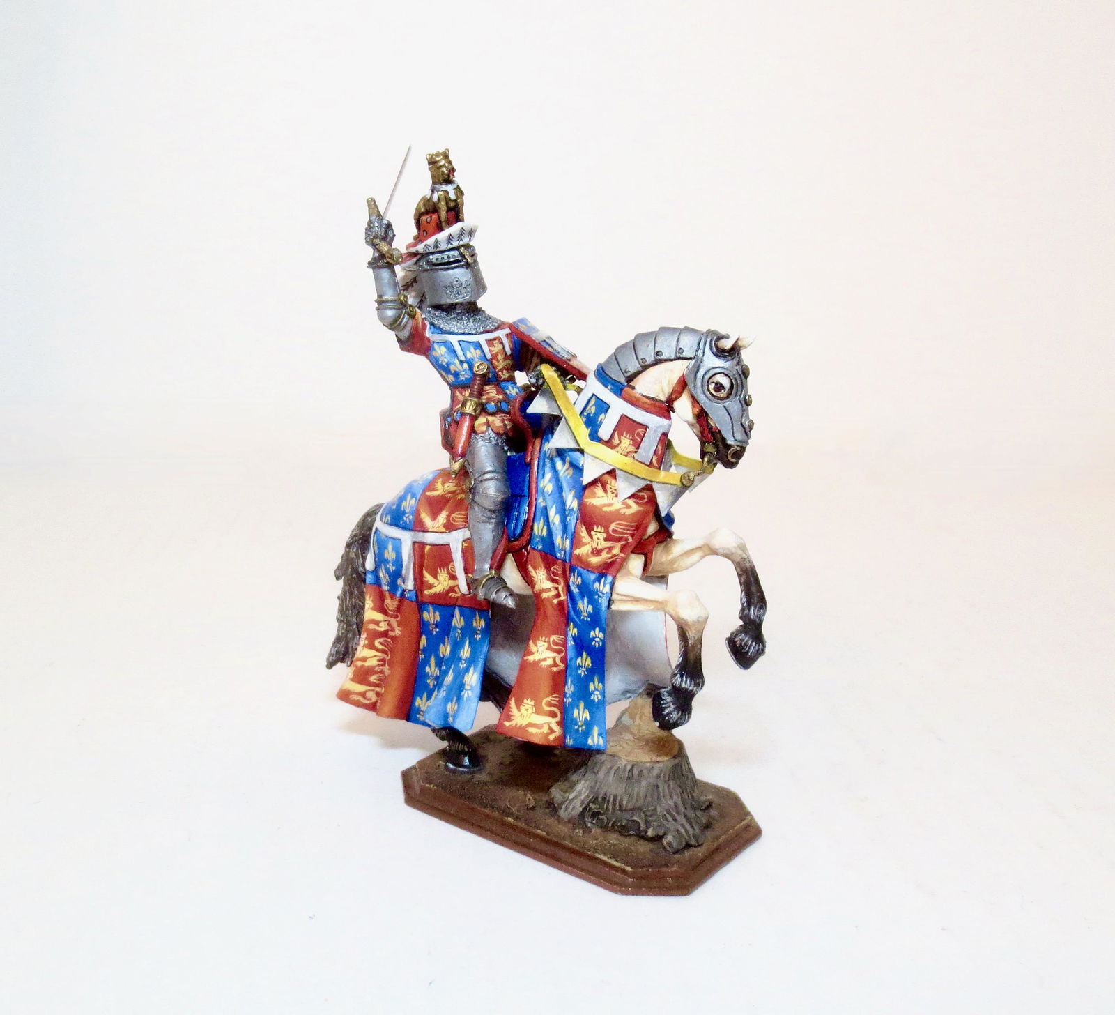 St. Petersburg Mounted Knight in Full Armor (1 of 1)