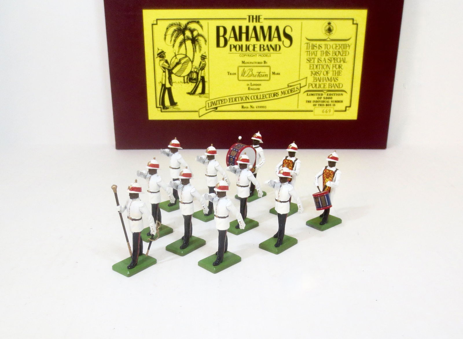 Britains #5187 The Bahamas Police Band (1 of 1)