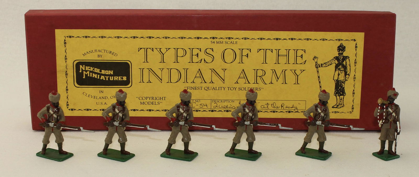 Nickolson Miniatures Set #I-54 Queen's Guides (1 of 1)