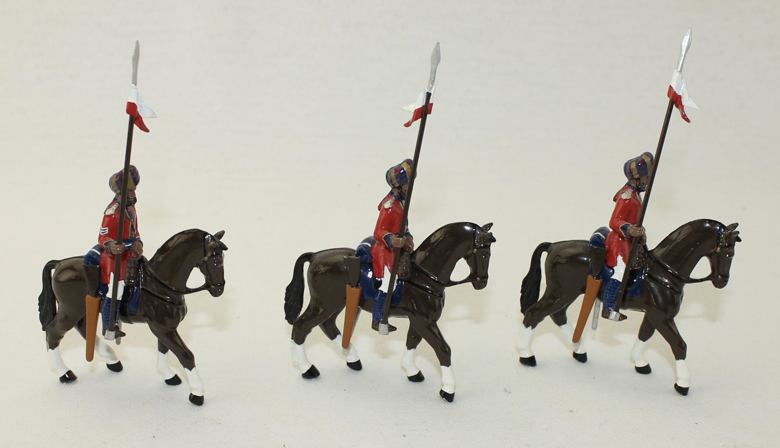 Trophy of Wales 4th Bengal Lancers: Raj and the Indian Army Series. 4th Bengal Lancers. 6 Pieces. Condition Very Good to Excellent. No Box.