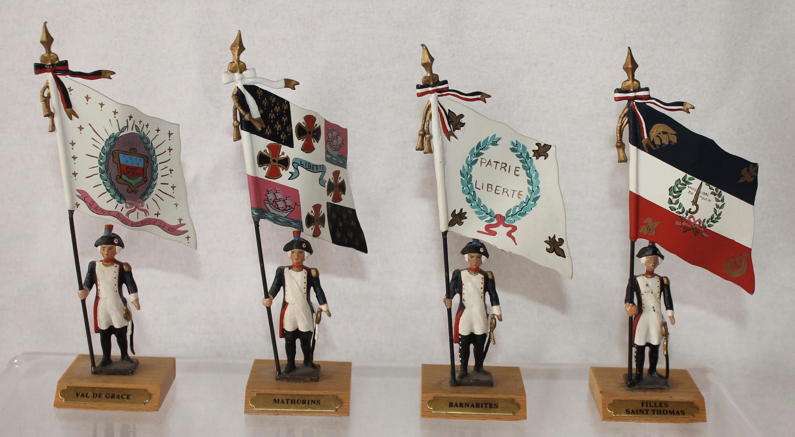 Mignot of France Lot Standing Flag Bearers (1 of 3)