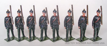 Britains Set # 153 Prussian Infantry.: Pre War. Unboxed.