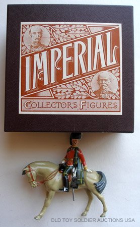 Imperial Set # 28c Seaforth Highlanders Officer: Imperial Set # 28c Seaforth Highlanders Mounted Officer 1895.With Original Box.1 Piece.