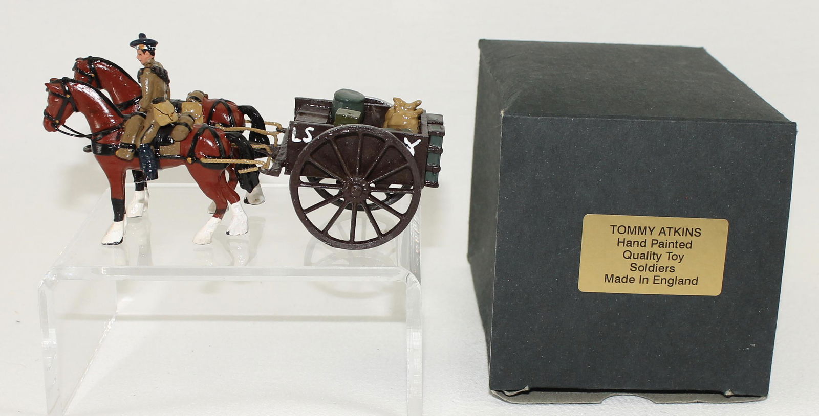 Tommy Atkins Set Horse Drawn Cart with Supplies (1 of 3)