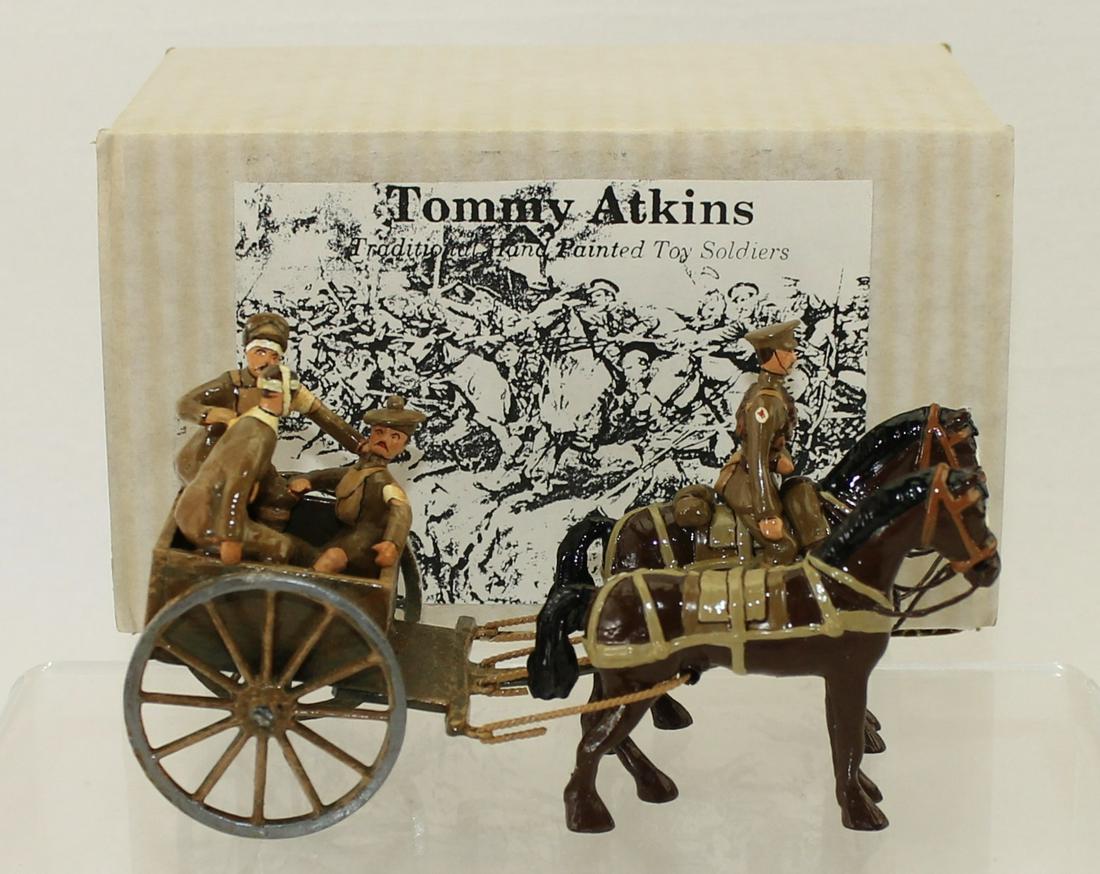 Tommy Atkins Set Horse Drawn Cart with Wounded (1 of 3)