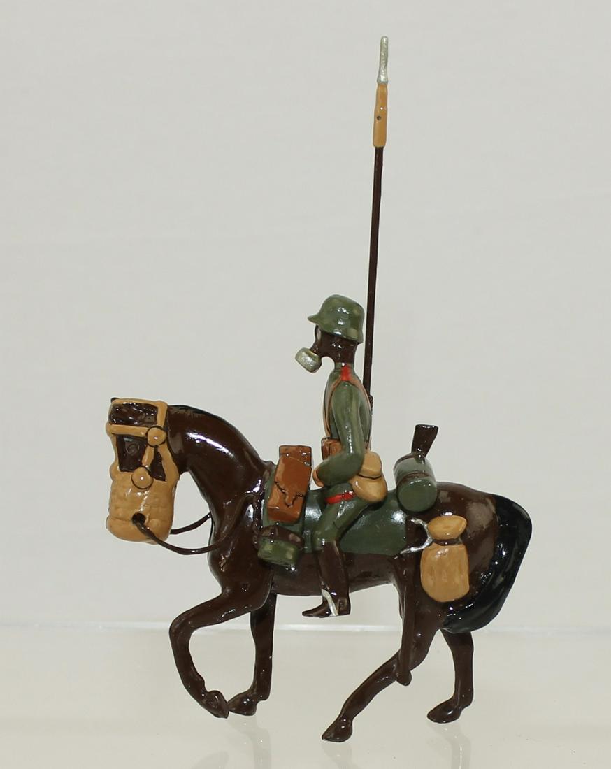 Tommy Atkins Lot German Lancer in Gas Mask (1 of 2)