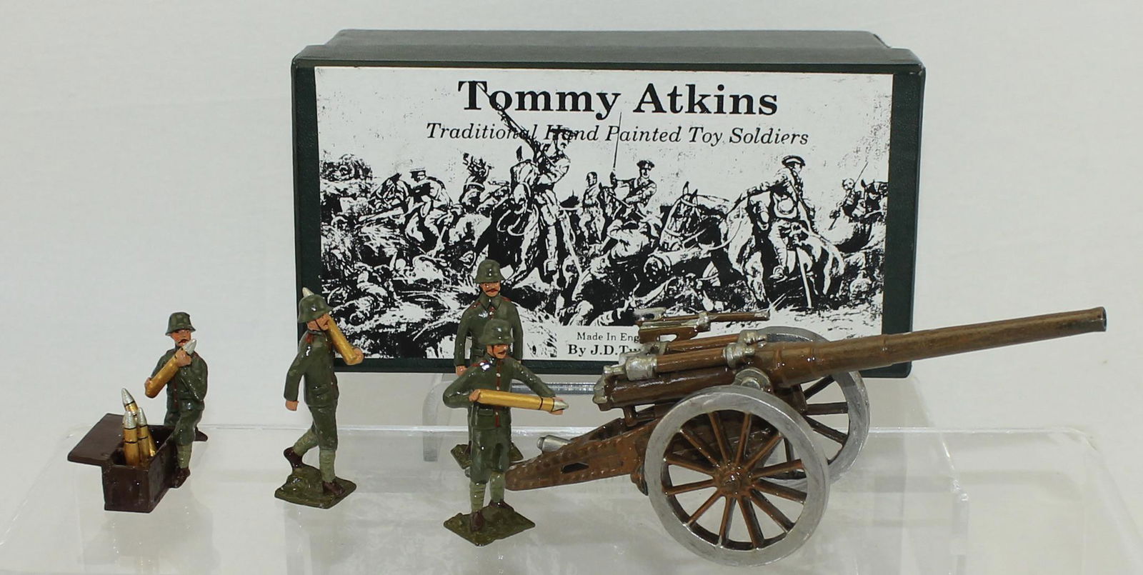 Tommy Atkins Lot German Heavy Cannon with Crew (1 of 3)