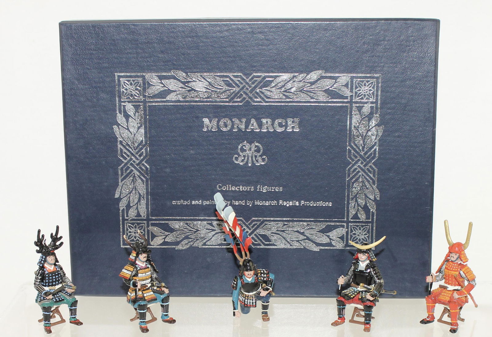 Monarch Set 292 Samurai Warriors and Messenger (1 of 3)