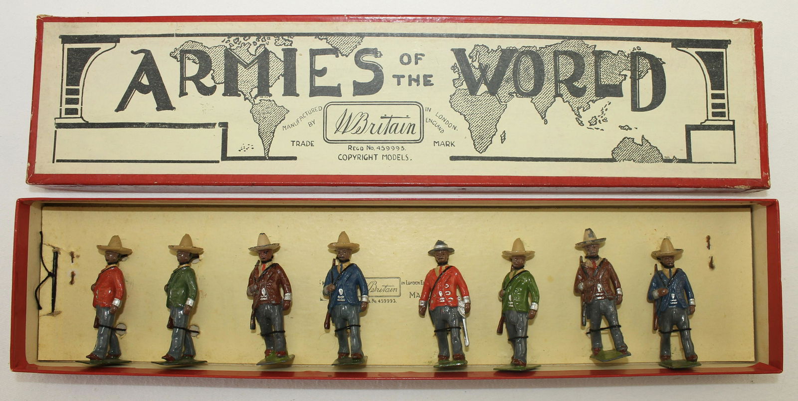 Britains Set 186 Mexican Infantry (1 of 2)