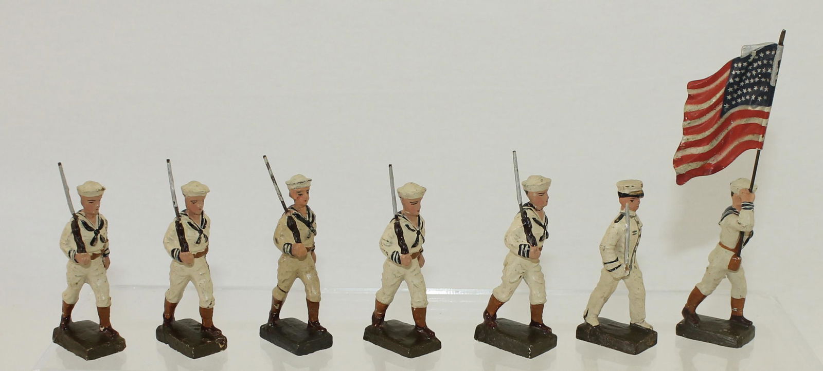 Lineol Lot US Navy in White Jackets (1 of 2)