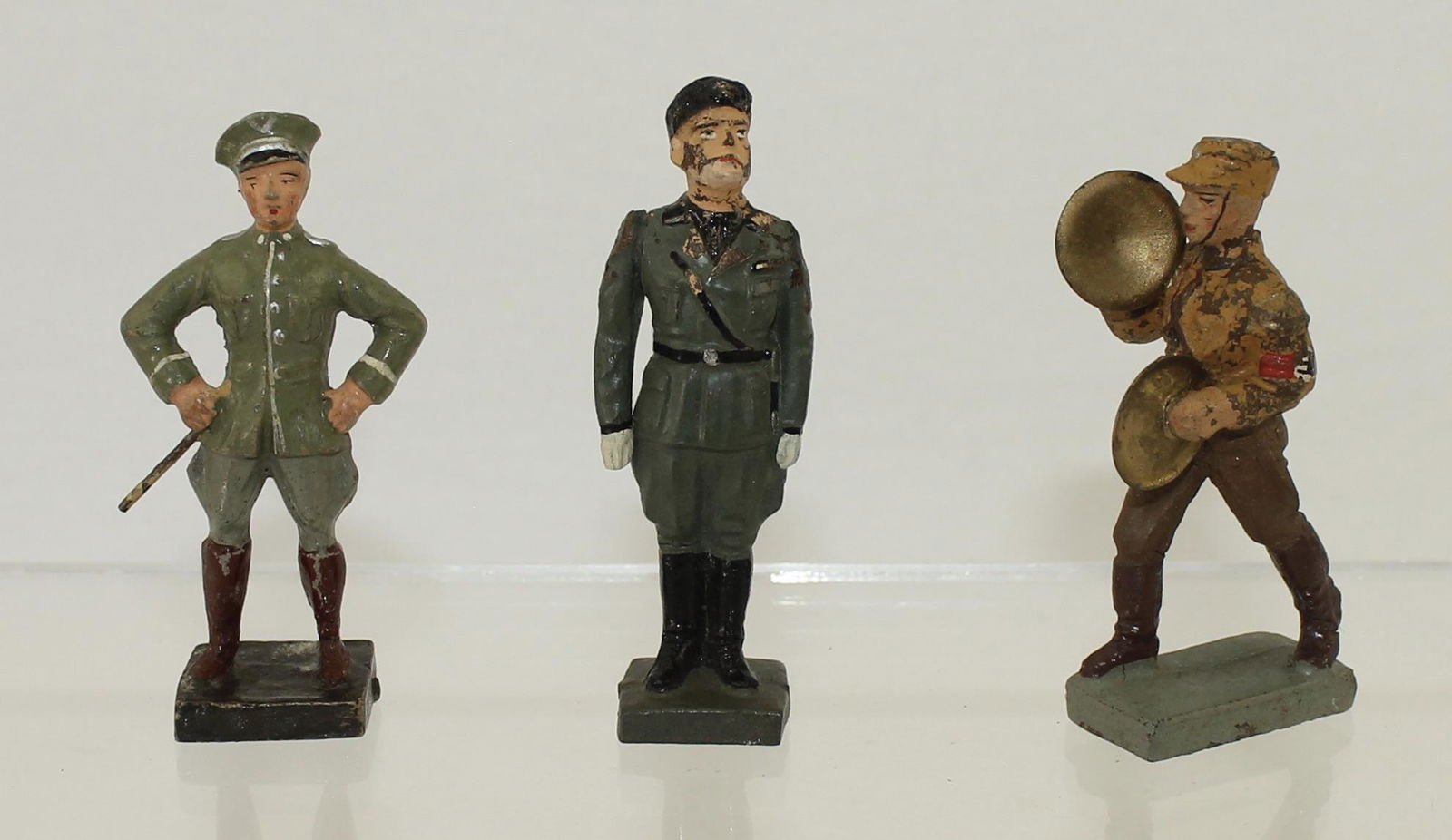 Lineol Lot Mussolini and SA Cymbalist (1 of 2)